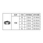 迷哈老板热销时尚可爱印花宠物狗狗项圈一件代发跨境激光雕刻狗圈 （有码数）